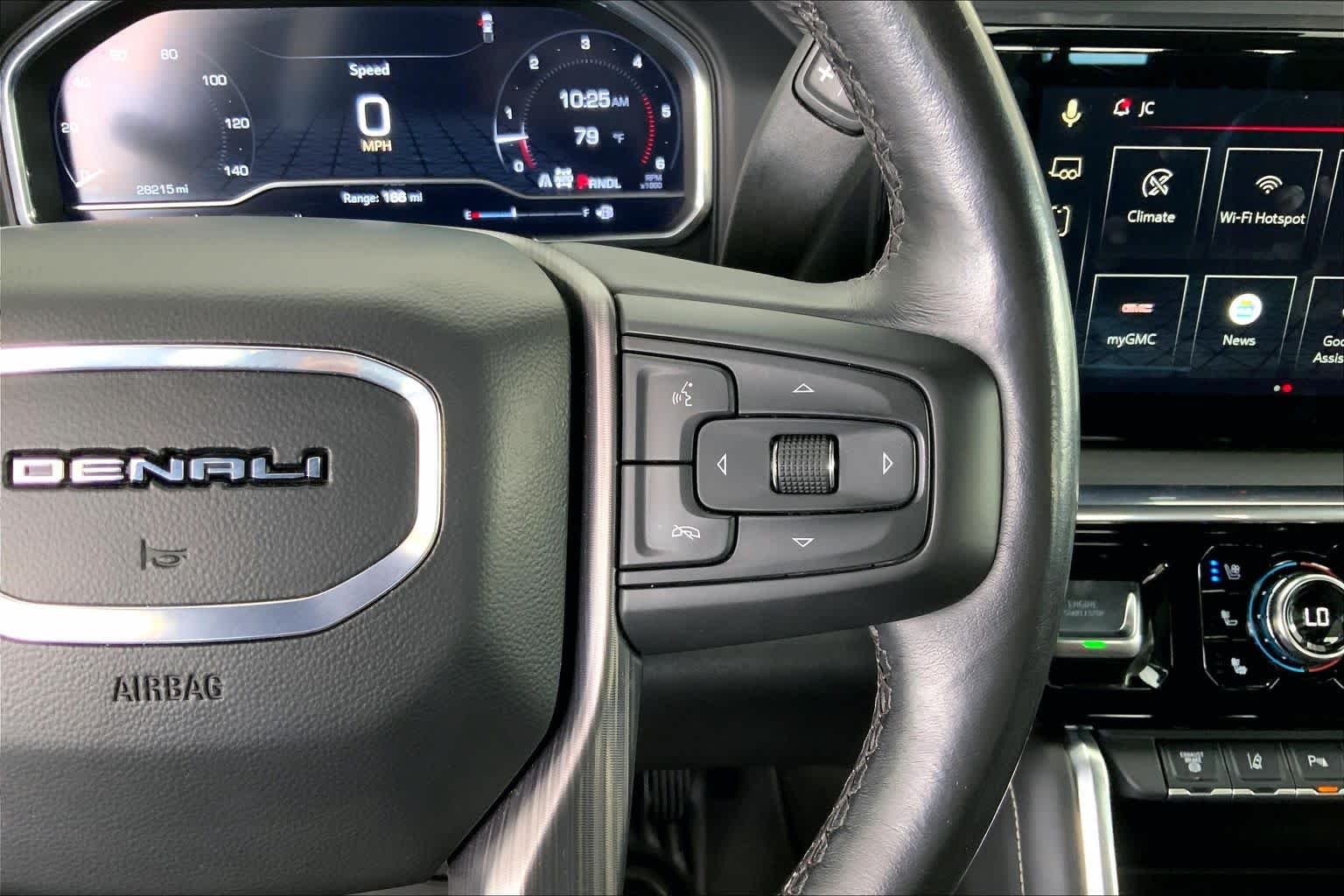 Used 2025 White Frost Tricoat GMC Denali Ultimate image 25