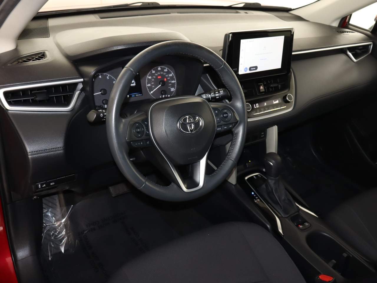 Used 2024 Barcelona Red Metallic Toyota LE image 8