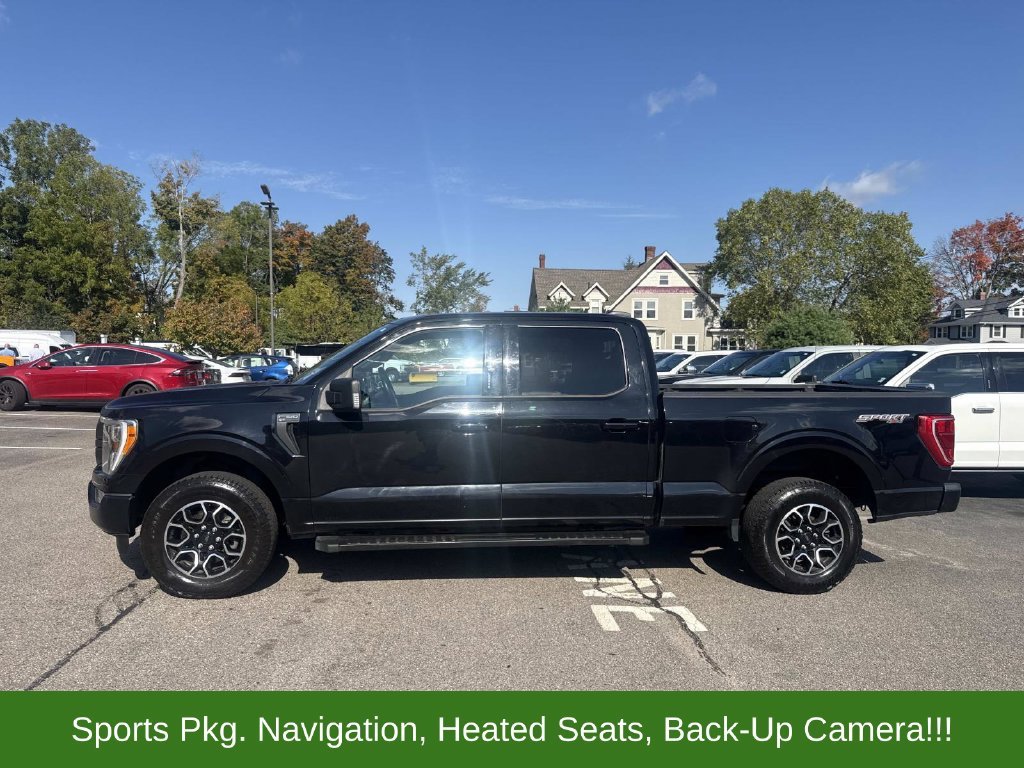 Used 2021 Black Ford XLT image 2