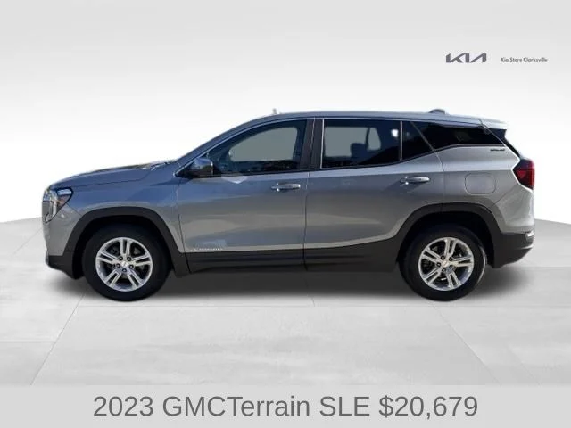 Used 2023 Silver GMC SLE image 5
