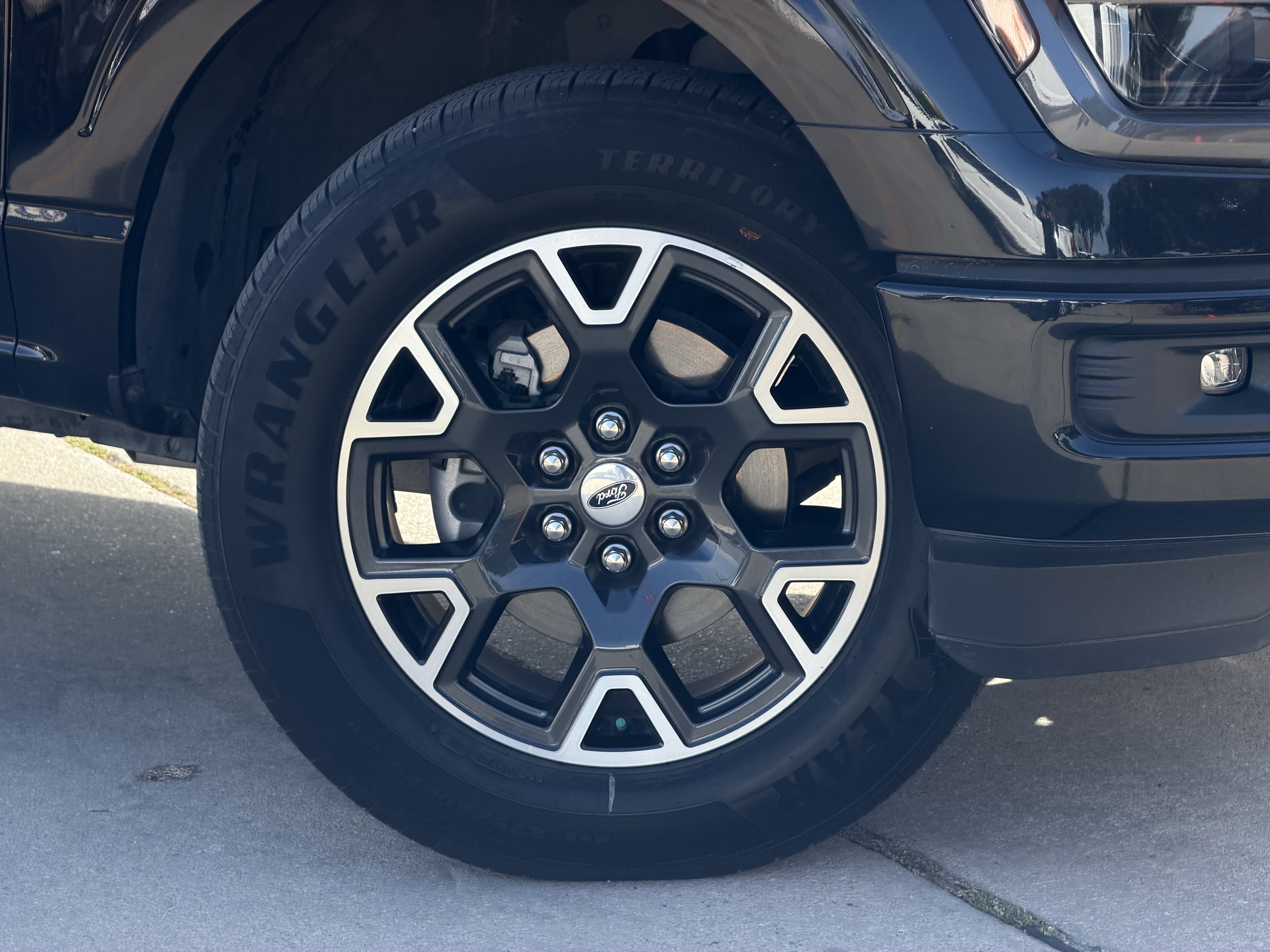 Used 2024 Agate Black Metallic Ford STX image 3