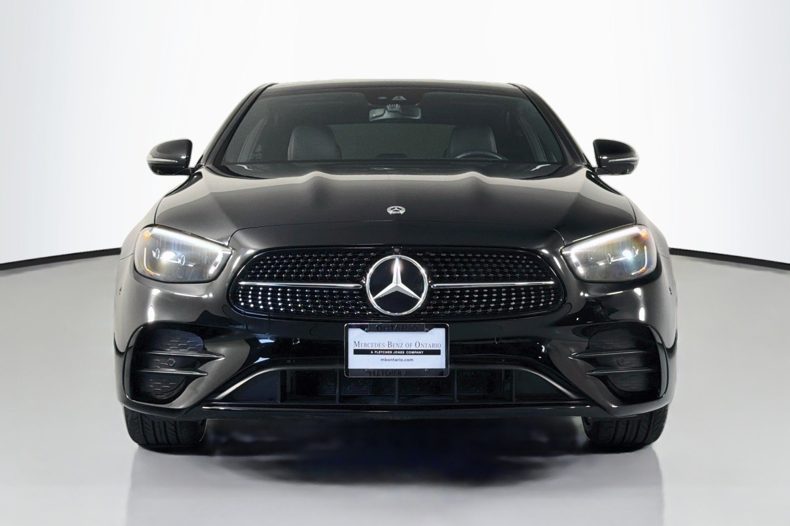 Certified Used 2023 Black Mercedes-Benz E 350 image 2