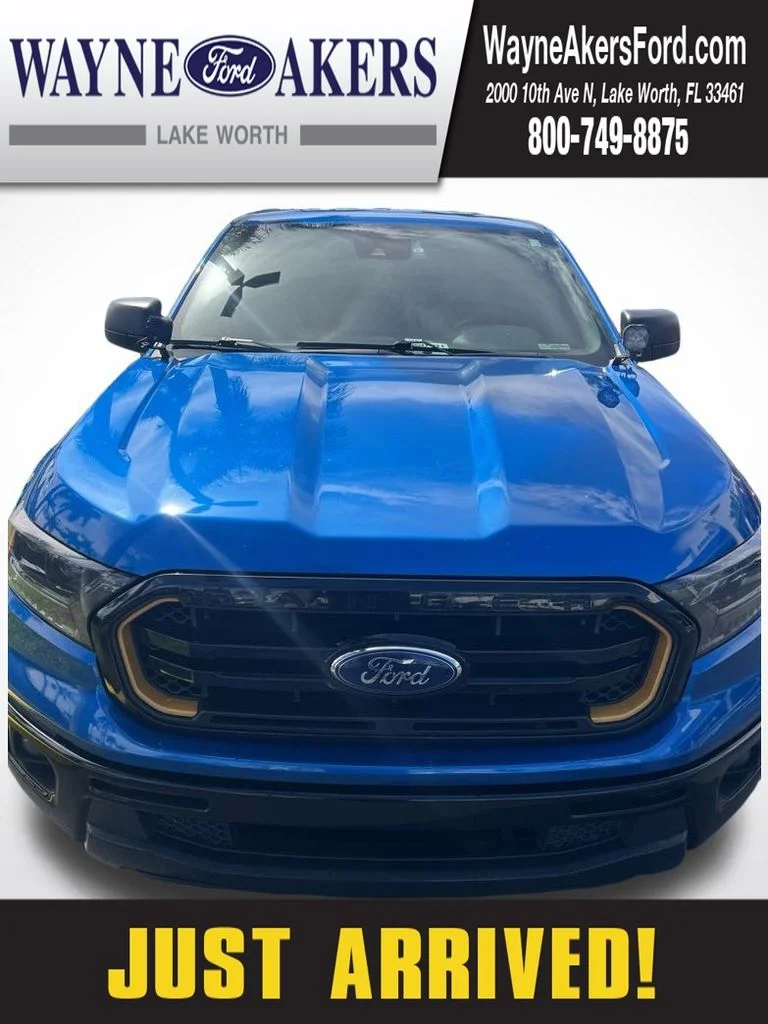 Used 2023 Velocity Blue Metallic Ford XLT image 1