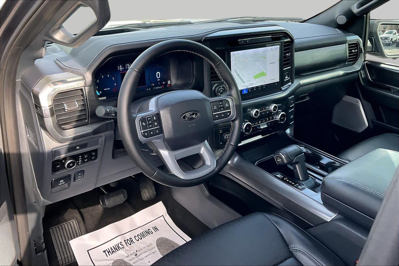 Used 2025 Carbonized Gray Metallic Ford LARIAT image 15