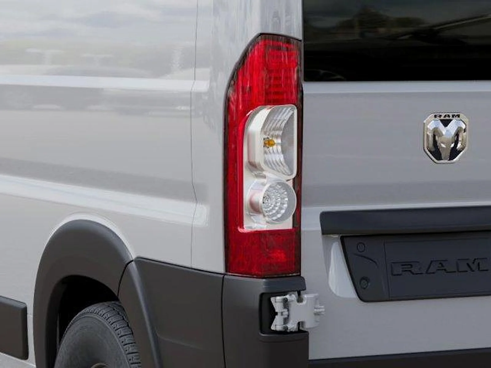 New 2026 Bright White Clear-Coat Exterior Paint RAM Cargo Van Tradesman High Roof 159" WB w/Pass Seat image 9