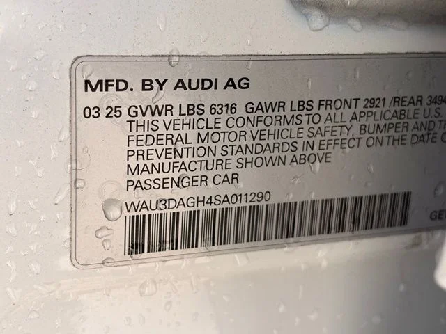 Used 2025 White Audi Prestige image 38