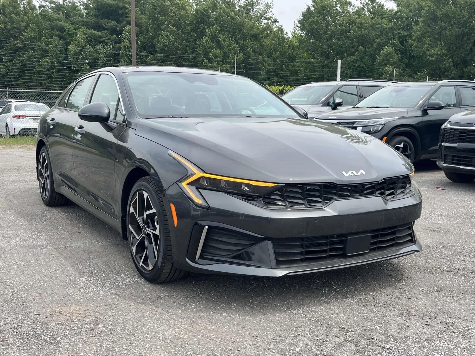 New 2026 Interstellar Gray Kia EX image 1