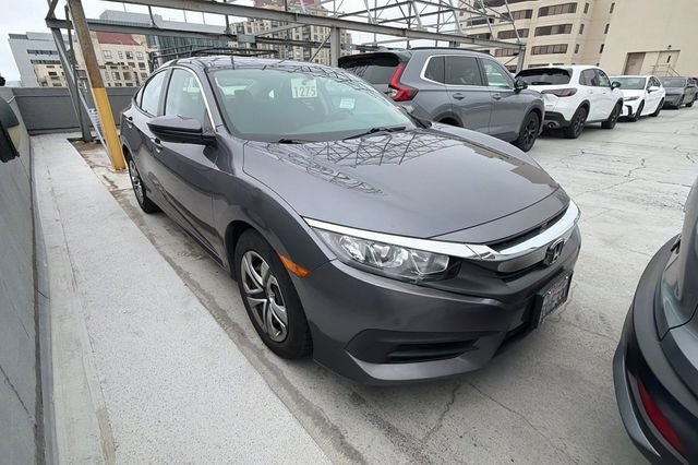 Used 2017 Honda Civic LX with VIN 19XFC2F5XHE212312 for sale in San Francisco, CA