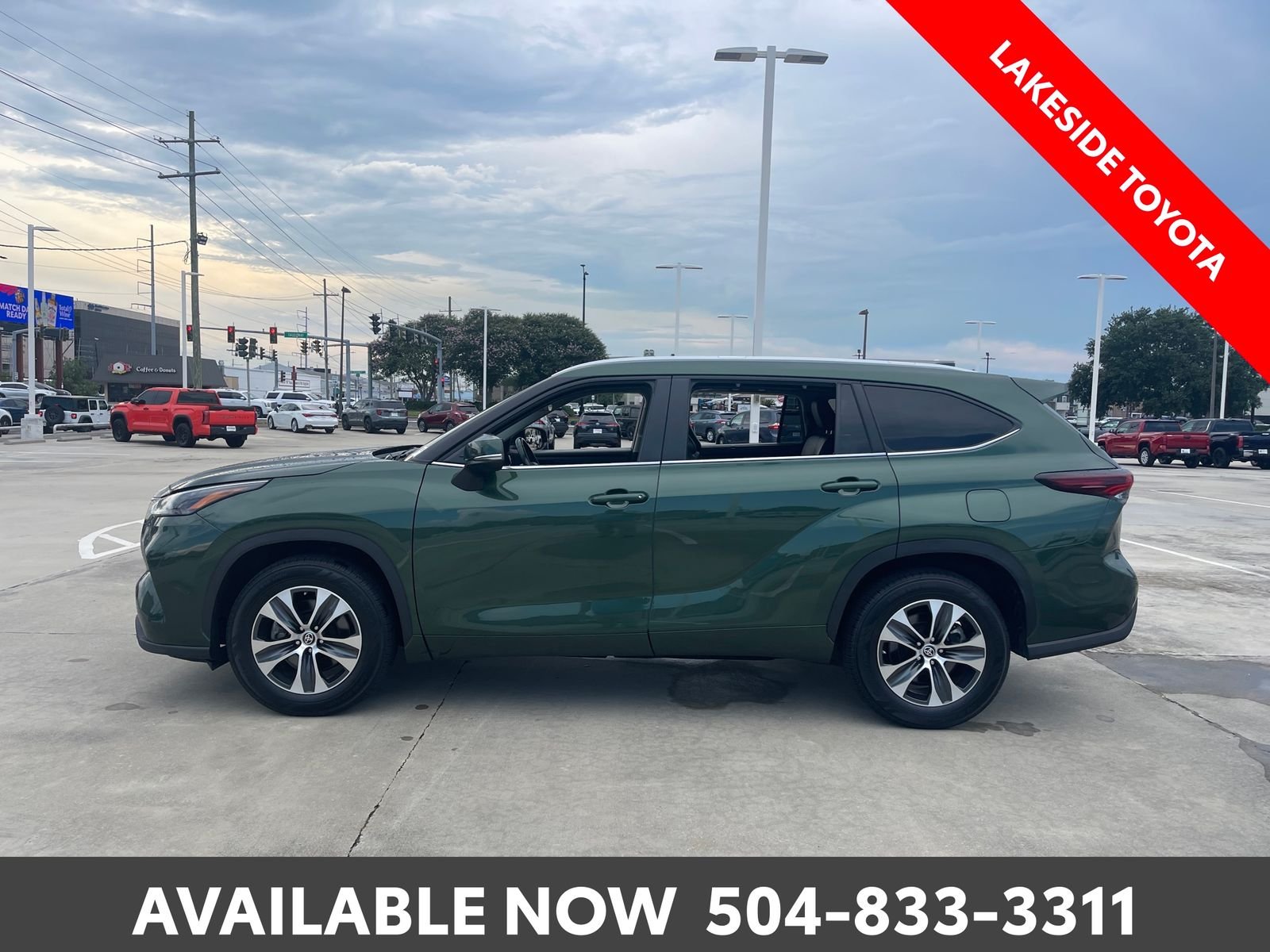 Certified Used 2024 Green Toyota XLE image 2