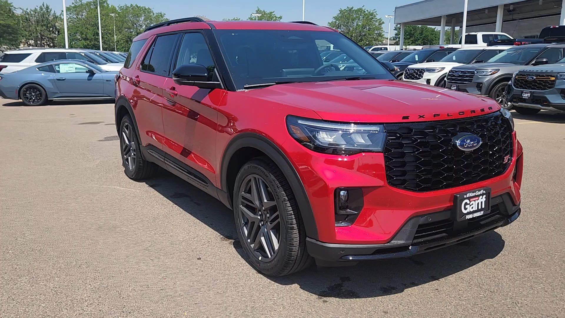 New 2026 Rapid Red Metallic Tinted Clearcoat Ford ST image 13