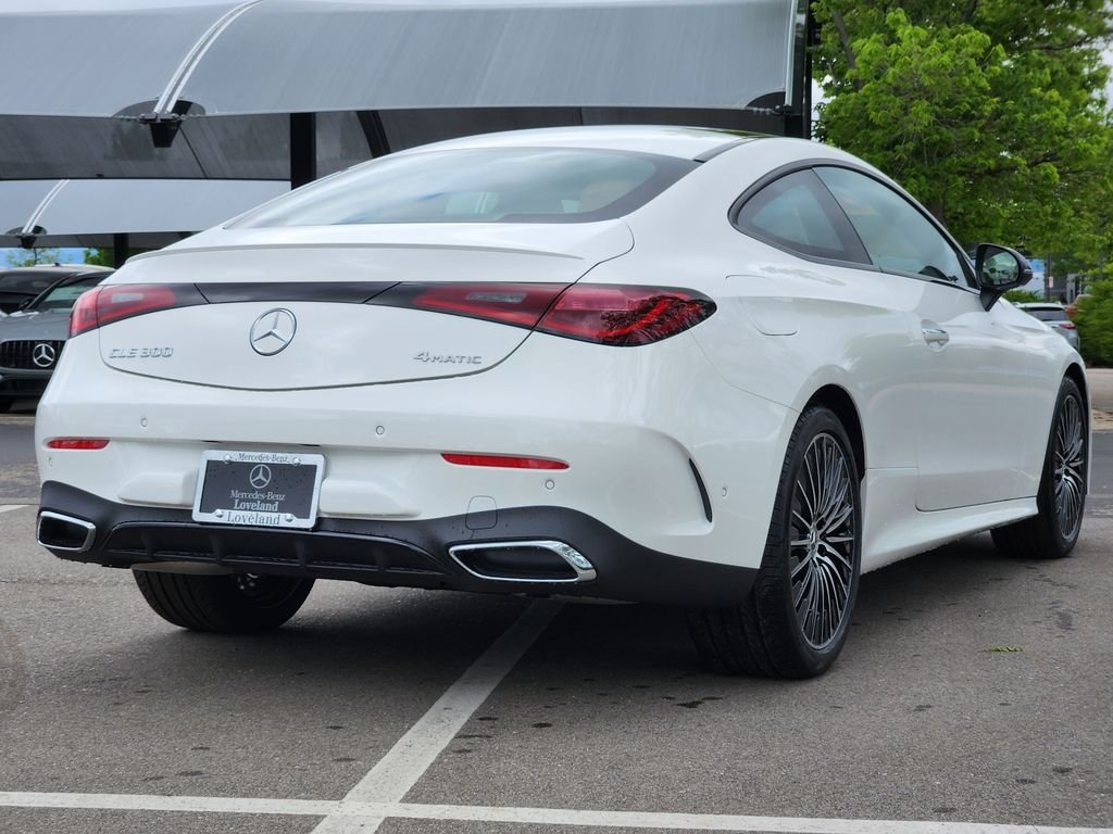 New 2026 Polar White Mercedes-Benz CLE 300 4MATIC® image 8