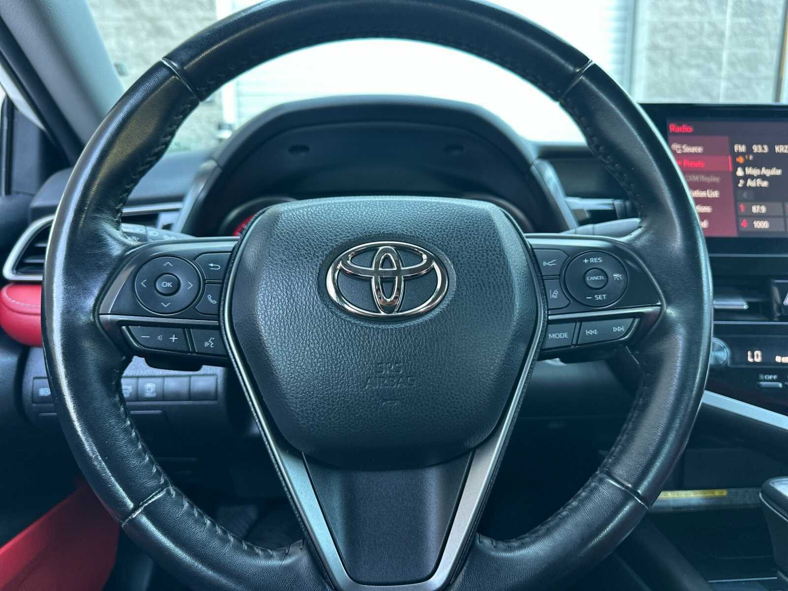 Used 2021 Midnight Black Metallic Toyota XSE 4D Sedan image 26