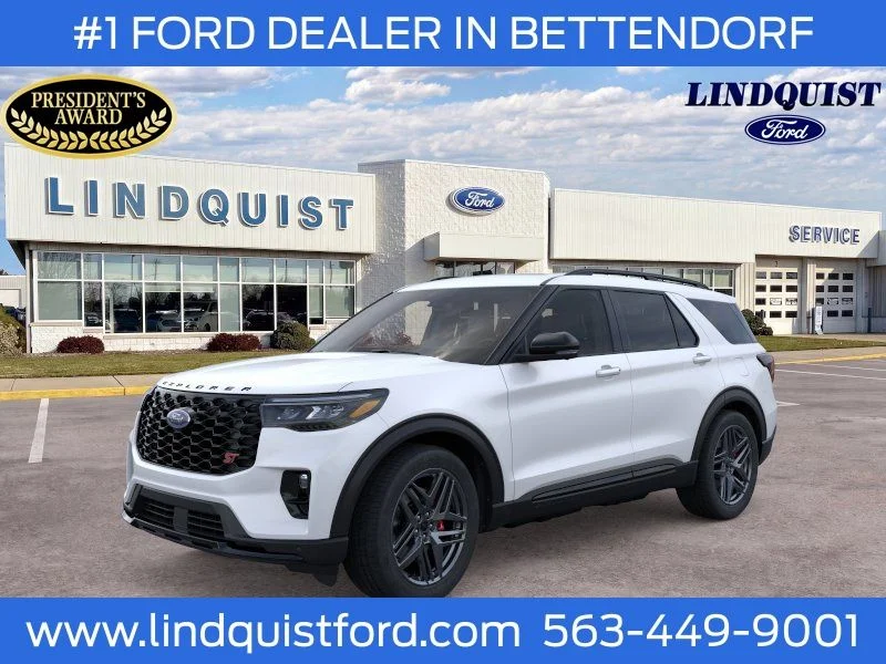 New 2026 Star White Metallic Tri-Coat Ford ST image 1