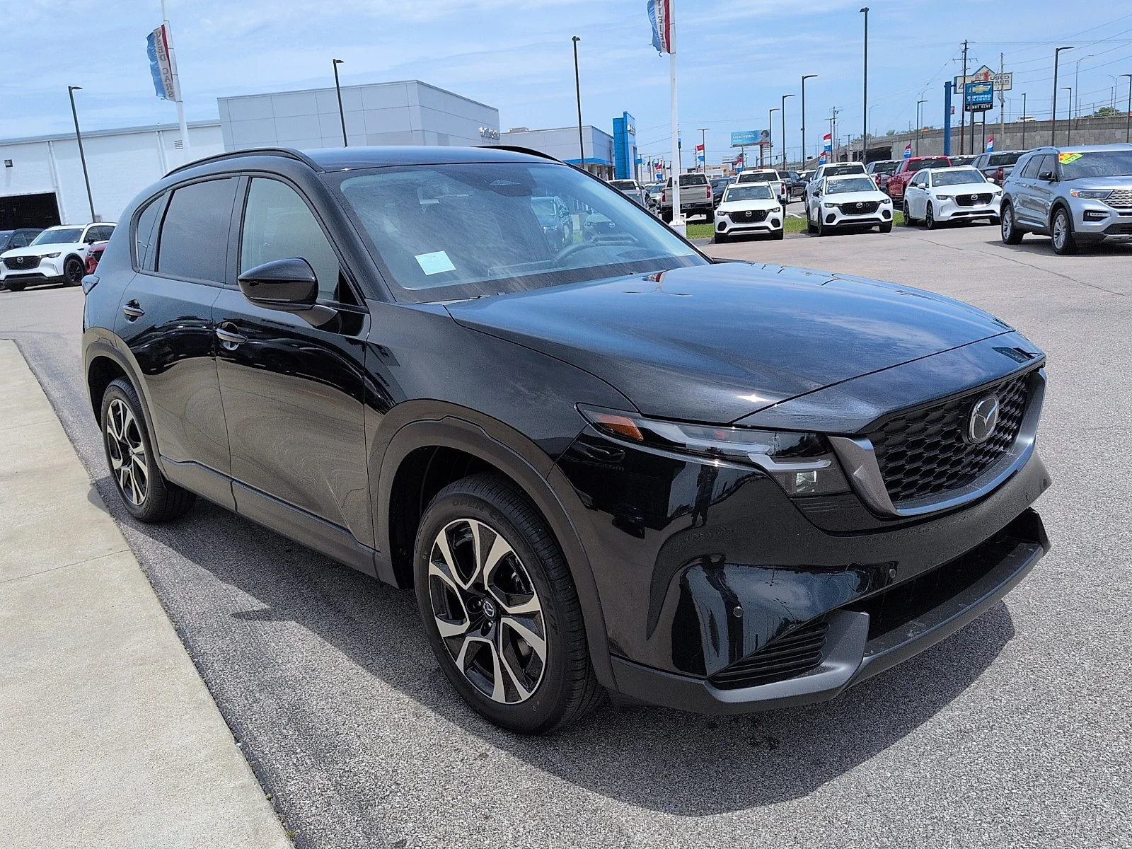 New 2026 Jet Black Mica Mazda 2.5 S Preferred image 1