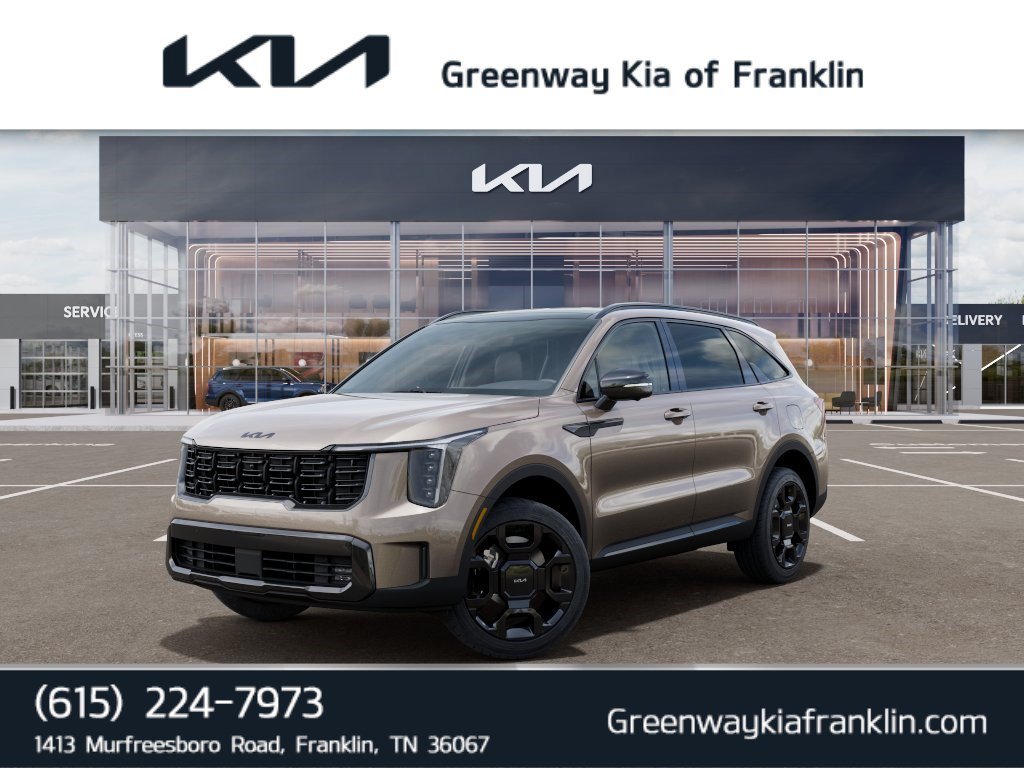 New 2026 Volcanic Sand Kia X-Line SX Prestige AWD image 1