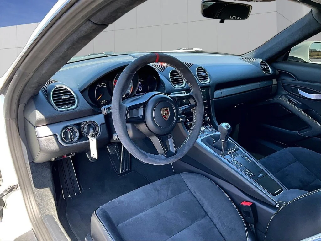 Certified Used 2020 White Porsche GT4 image 4