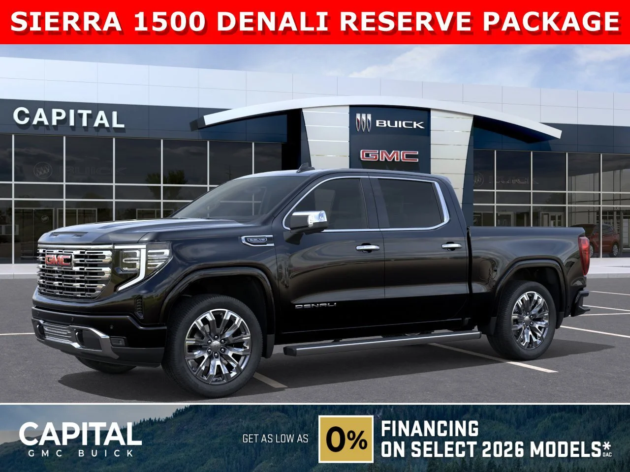 New 2026 ONYX BLACK GMC Denali image 1