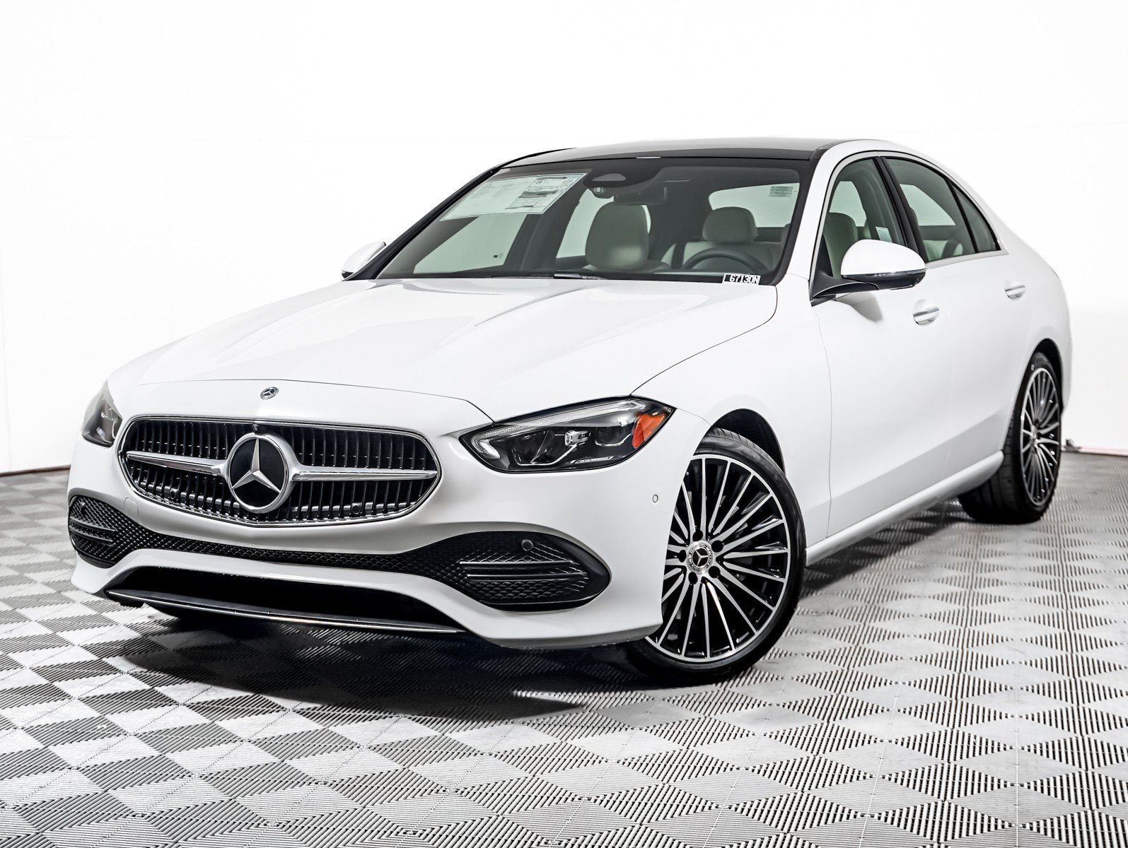 New 2026 Polar White Mercedes-Benz C 300 image 1