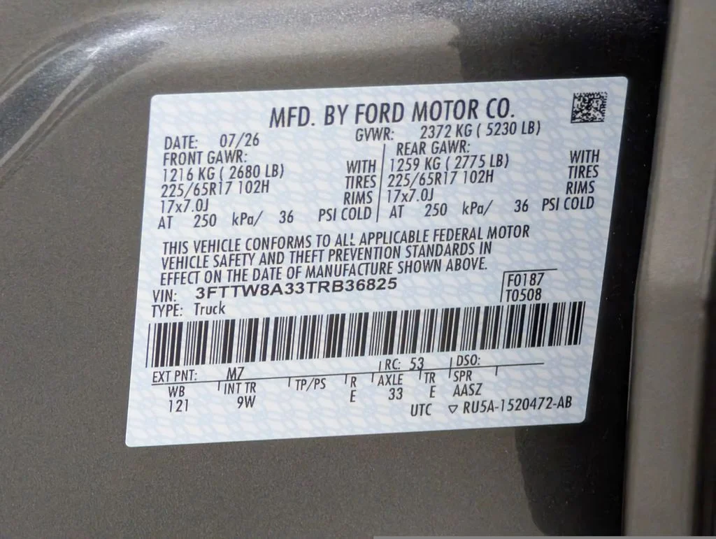 New 2026 Carbonized Gray Metallic Ford XL image 21