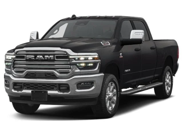 New 2027 Diamond Black Crystal Pearlcoat RAM LARAMIE image 1