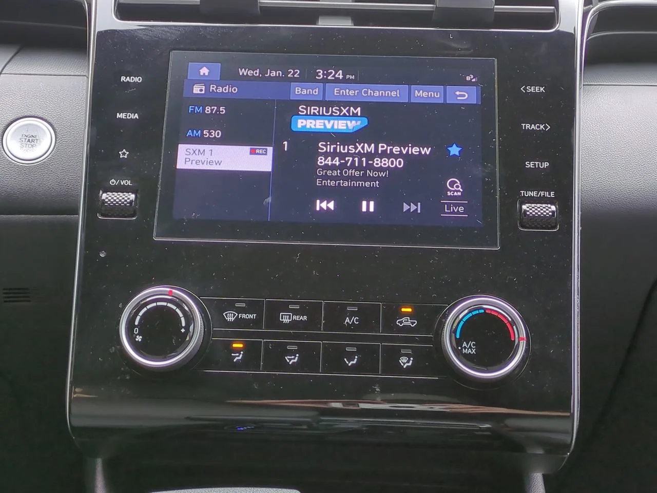 Used 2022 Hampton Gray Hyundai SEL image 17