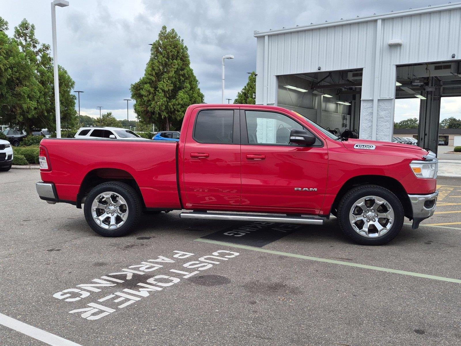 Used 2021 Flame Red Clearcoat Ram Big Horn image 6