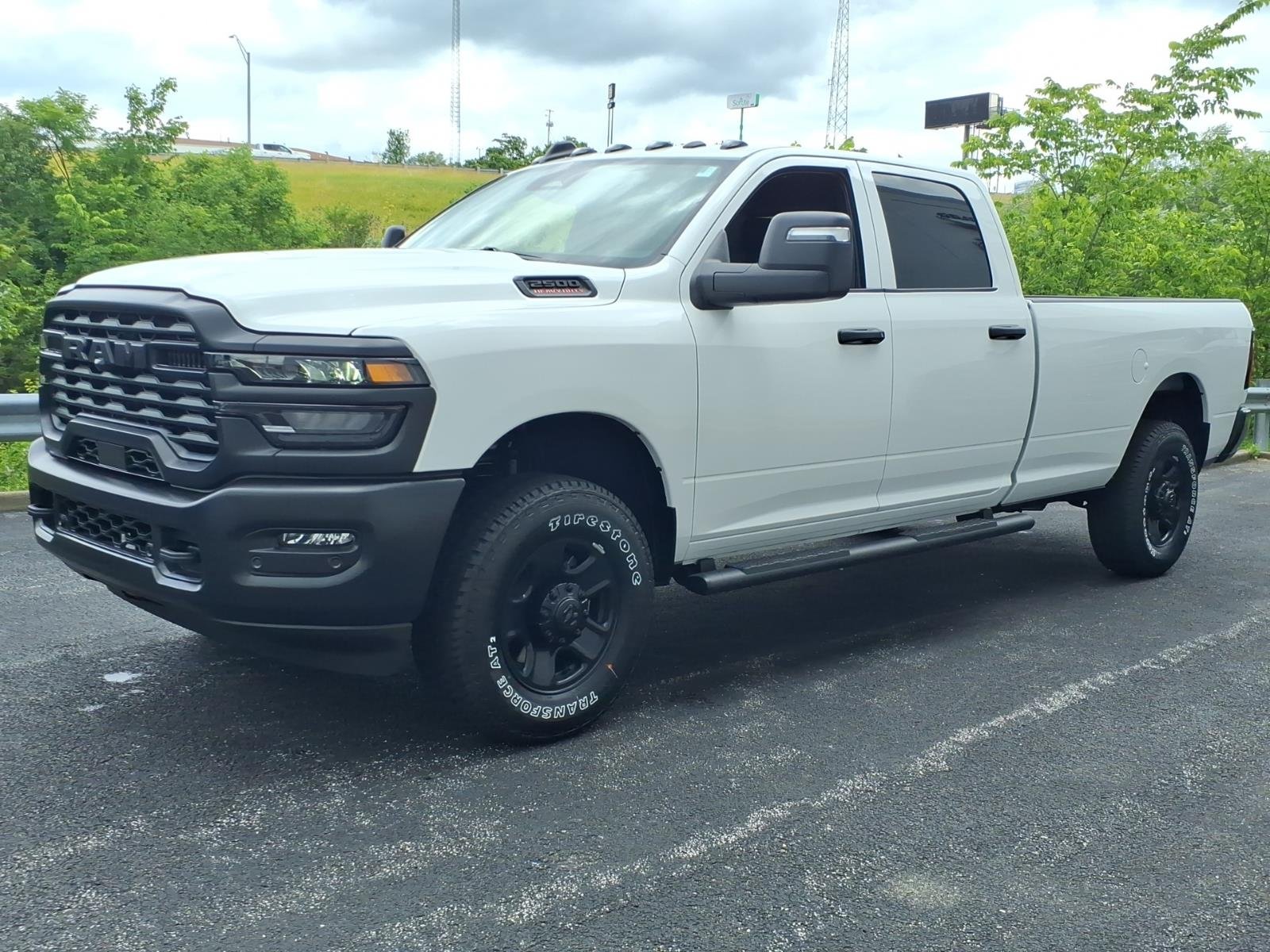 New 2026 Bright White Clear-Coat Exterior Paint RAM Tradesman image 1