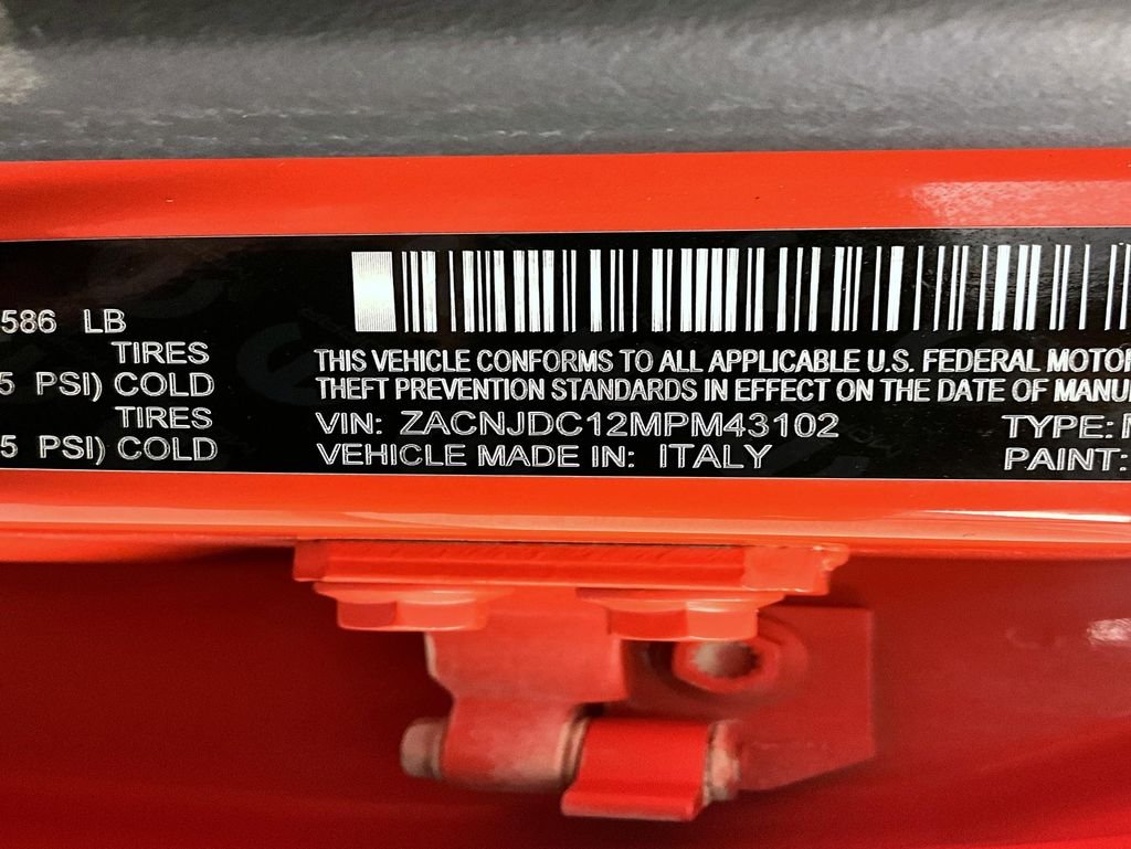 Used 2021 Orange Jeep Trailhawk image 24