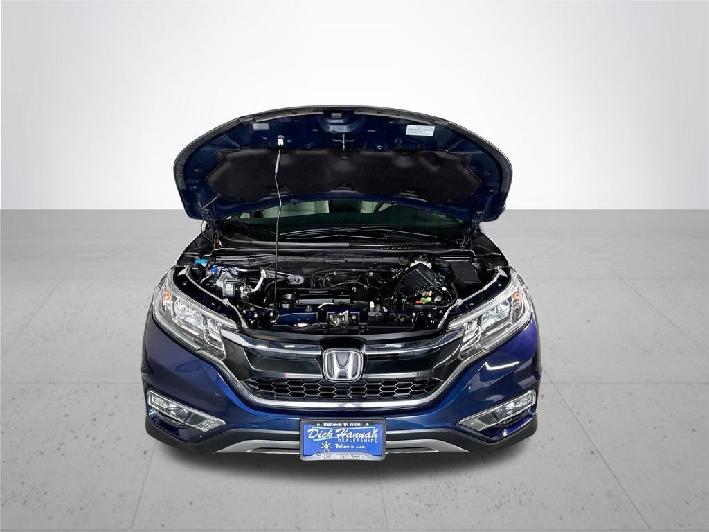 Used 2016 Obsidian Blue Pearl Honda EX image 22
