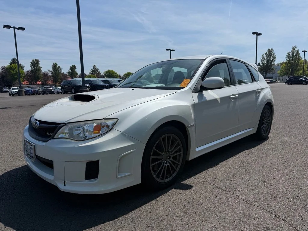 Used 2014 Satin White Pearl Subaru WRX image 3