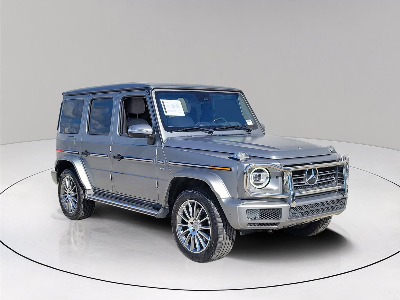 Used 2021 designo Magno Platinum (Matte Finish) Mercedes-Benz G 550 image 1