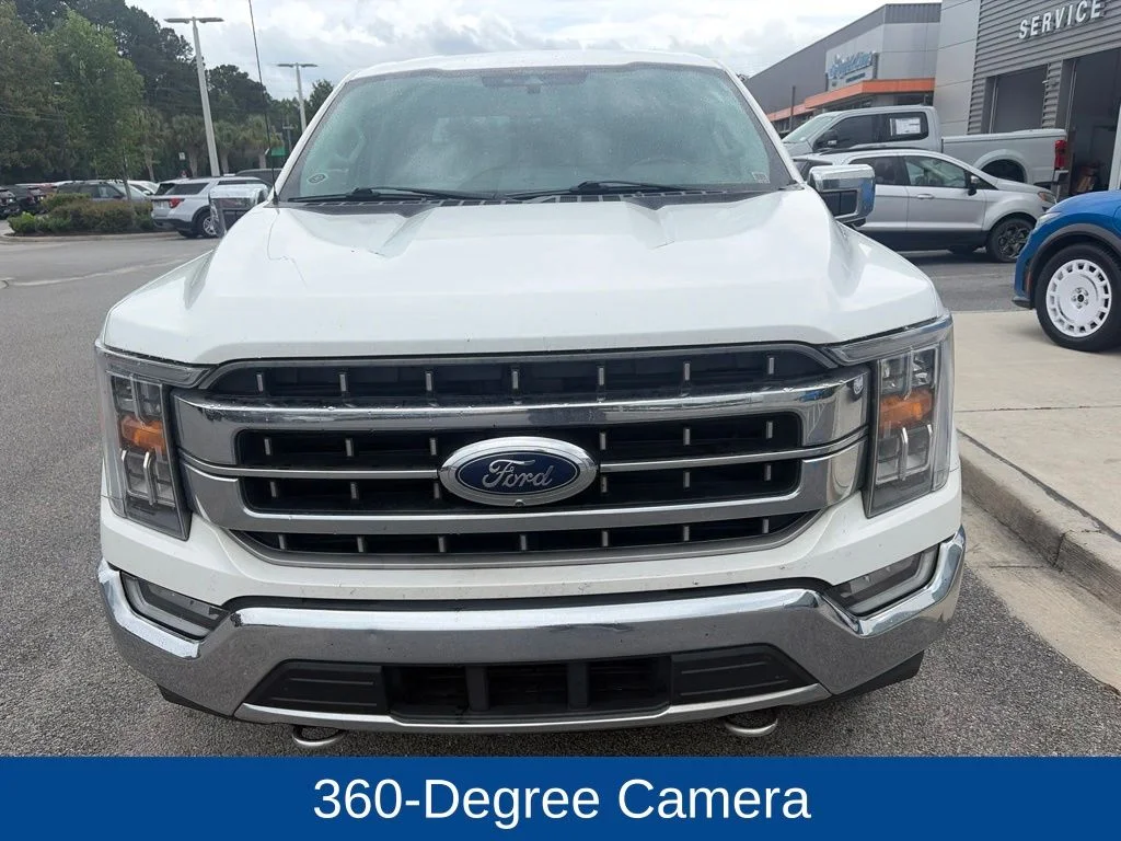 Used 2021 Star White Ford Lariat image 3