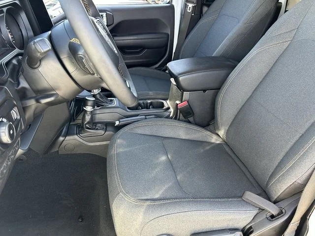 Used 2024 Bright White Clearcoat Jeep Sport S image 21