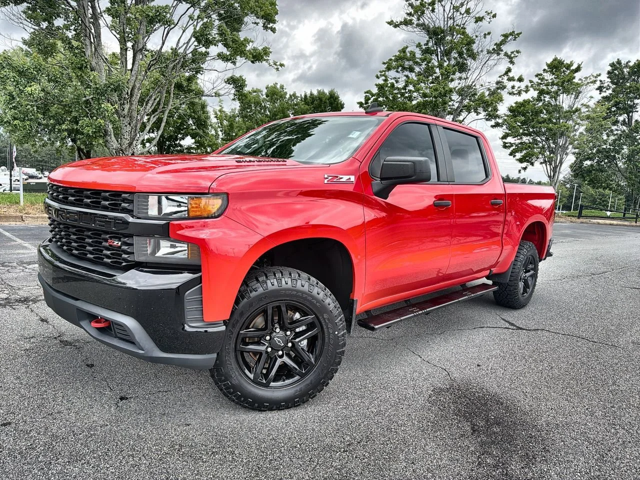 Used 2021 RED HOT Chevrolet Custom Trail Boss image 1