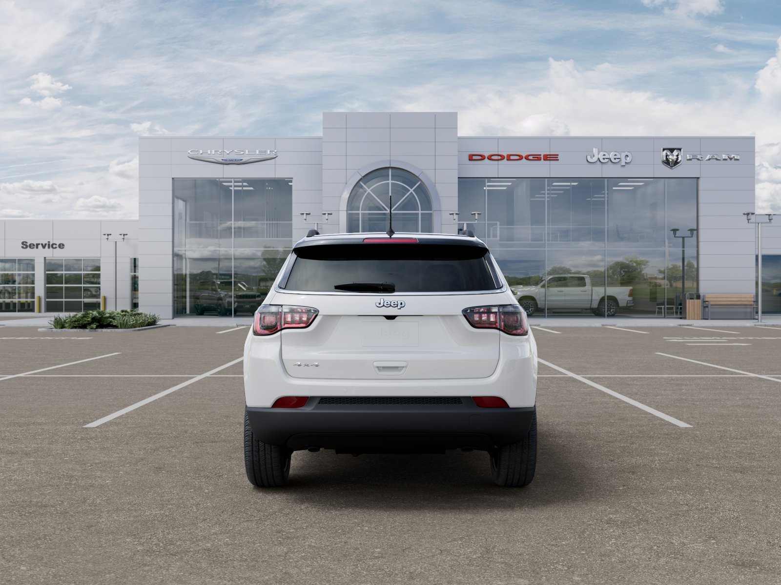 New 2026 Bright White Clear-Coat Exterior Paint Jeep Limited image 33