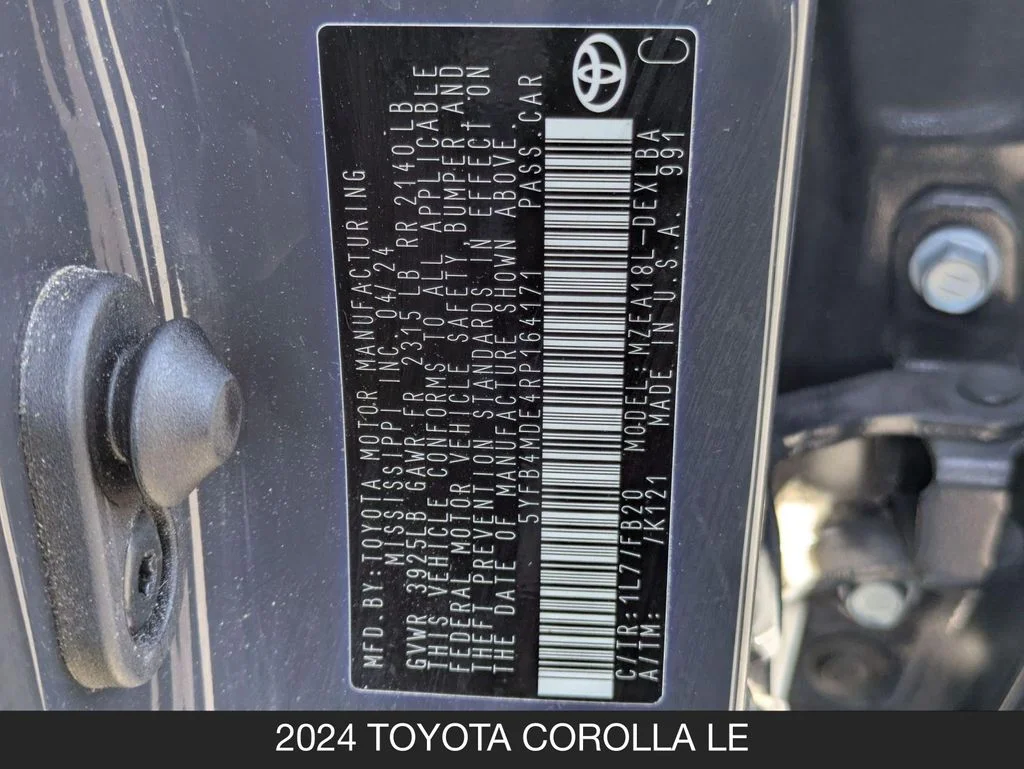 Used 2024  Toyota LE image 24