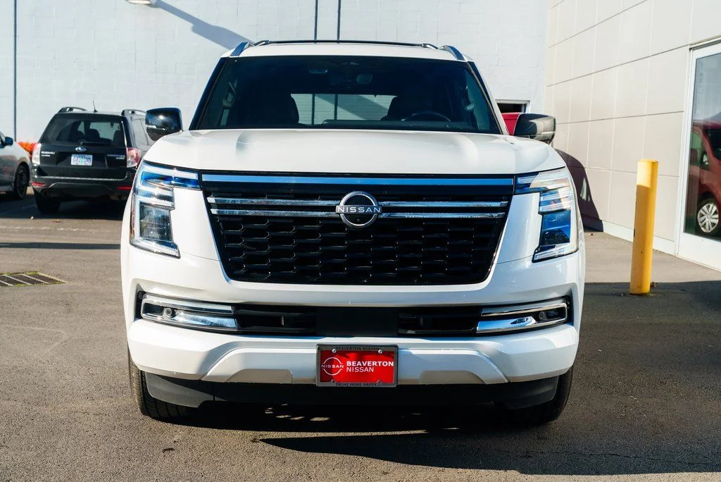 New 2026 Aspen White TriCoat Nissan Platinum image 2