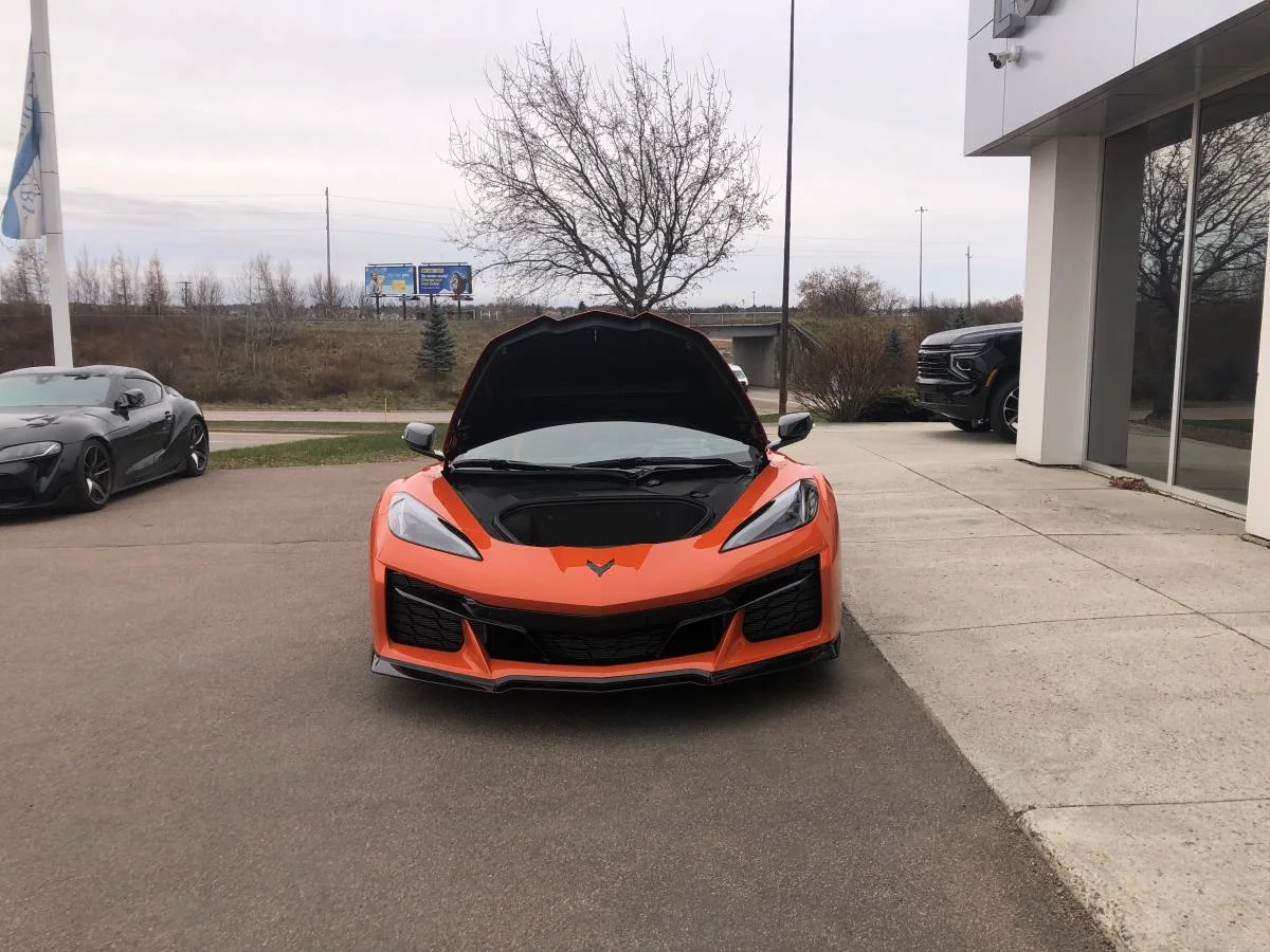 New 2026 Orange Chevrolet 2dr Z06 Cpe w/2LZ image 10