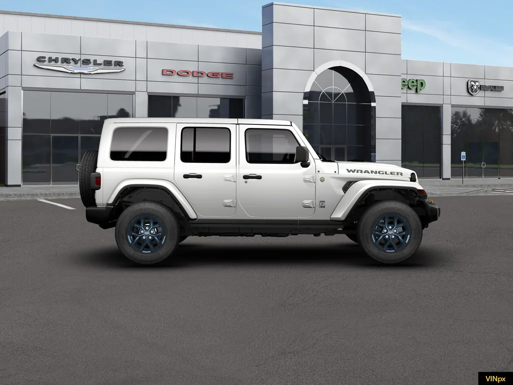 New 2026 Bright White Clear-Coat Exterior Paint Jeep  image 8