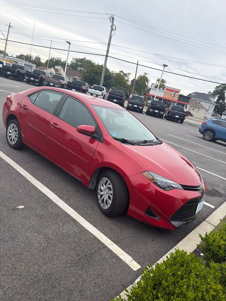 Used 2018 Red Toyota LE image 1