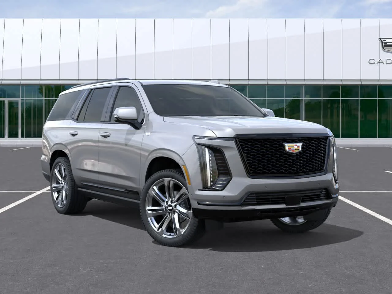 New 2026 Argent Silver Metallic Cadillac Sport image 7