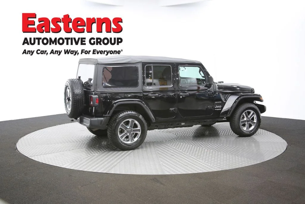 Used 2021 Black Jeep Unlimited Sahara image 40