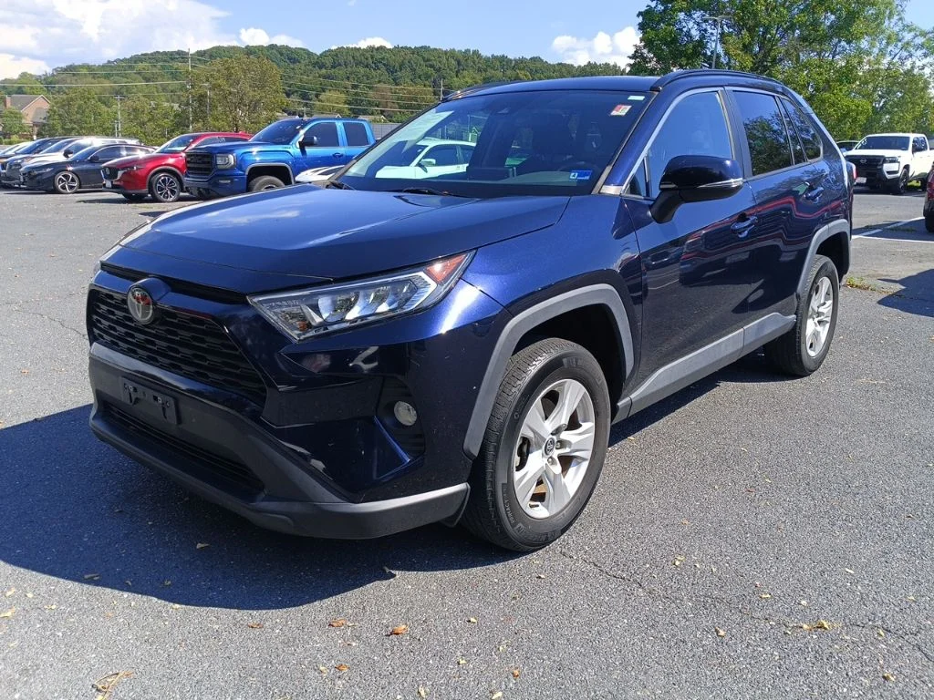 Used 2021 Blue Toyota XLE image 2
