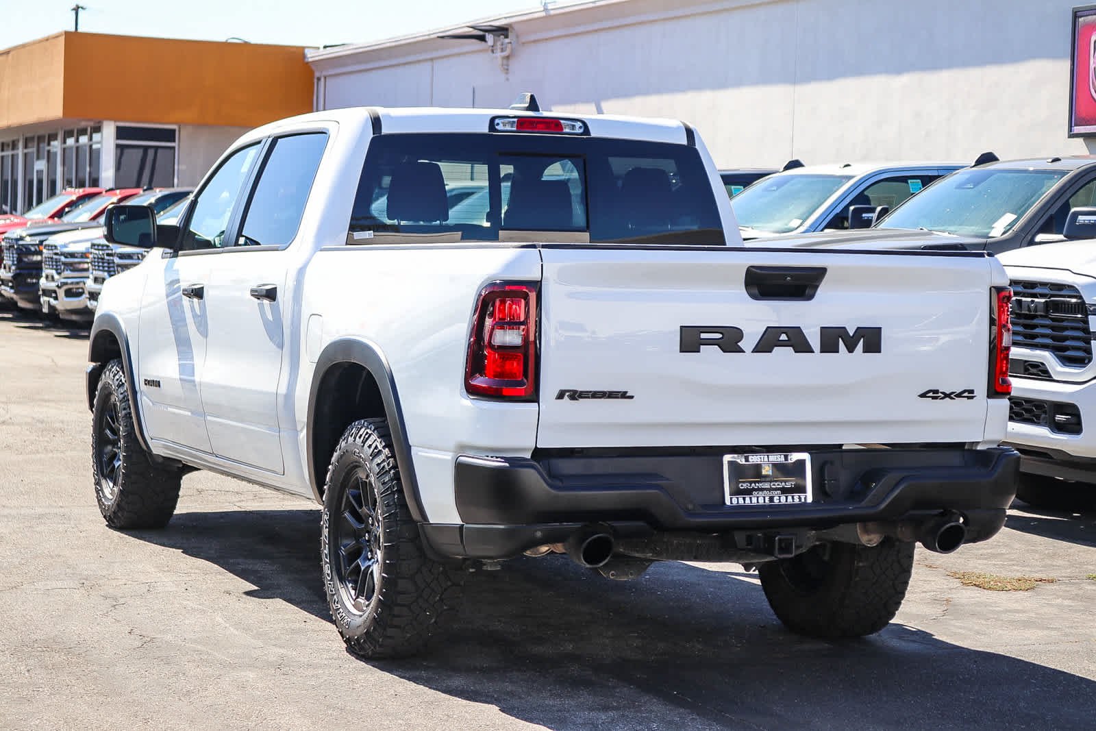 Used 2025 Bright White Clearcoat Ram Rebel image 6
