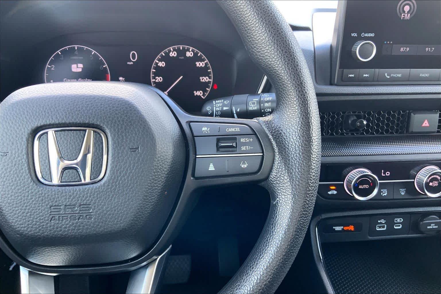 Used 2025 Crystal Black Pearl Honda EX image 25
