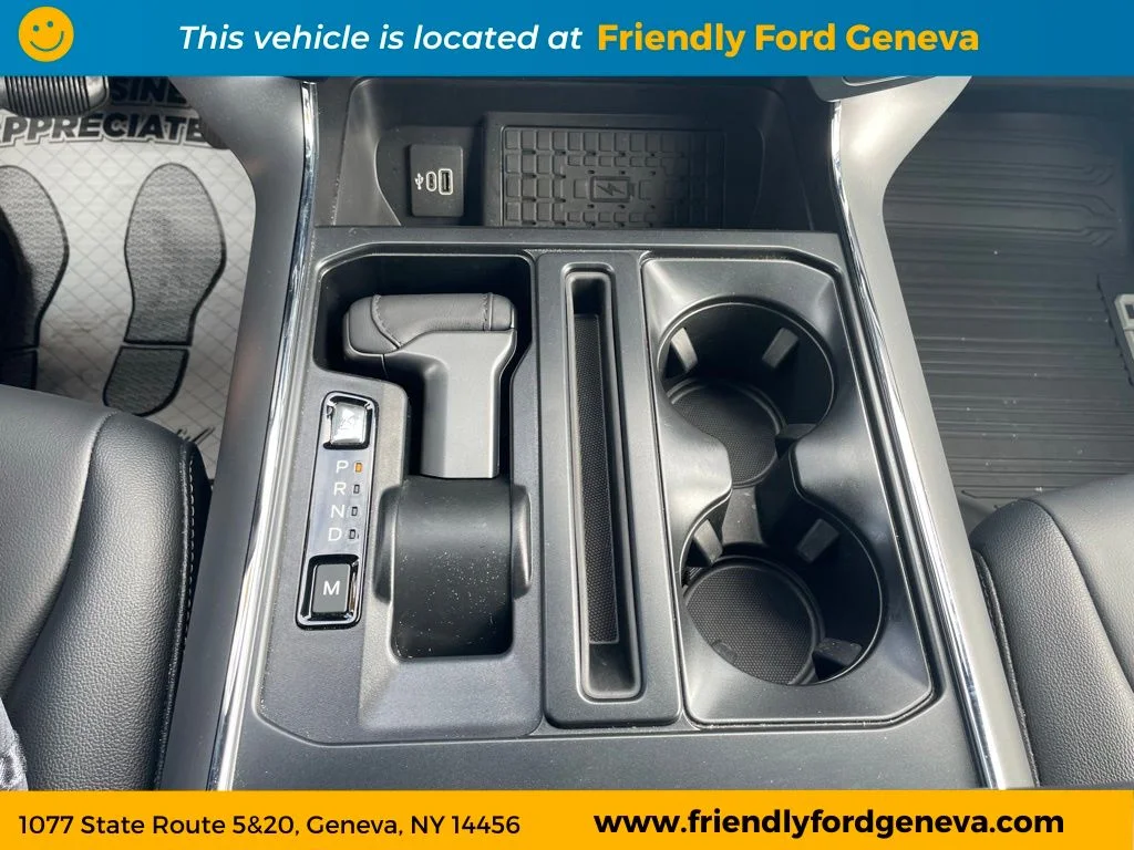 Used 2025 Agate Black Metallic Ford XLT image 60