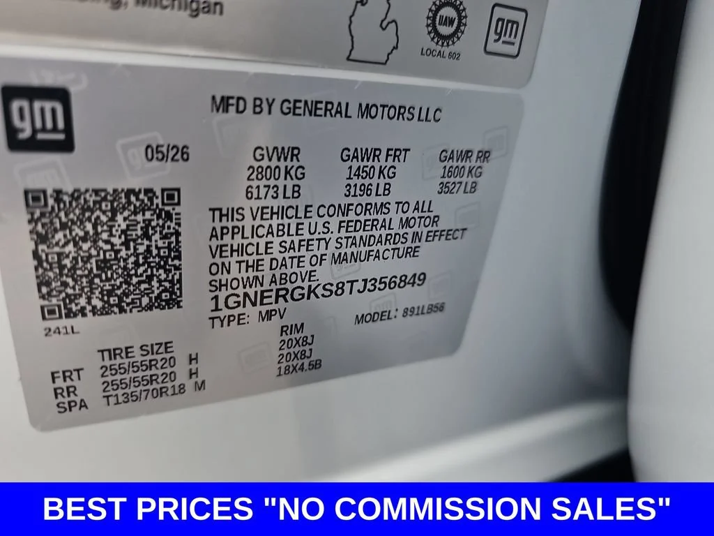 New 2026 Polar White Tricoat Chevrolet LT image 44