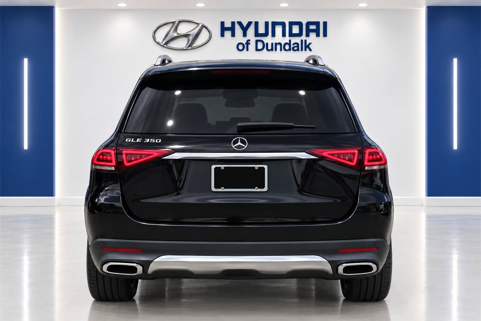 Used 2020 Black Mercedes-Benz GLE 350 image 2