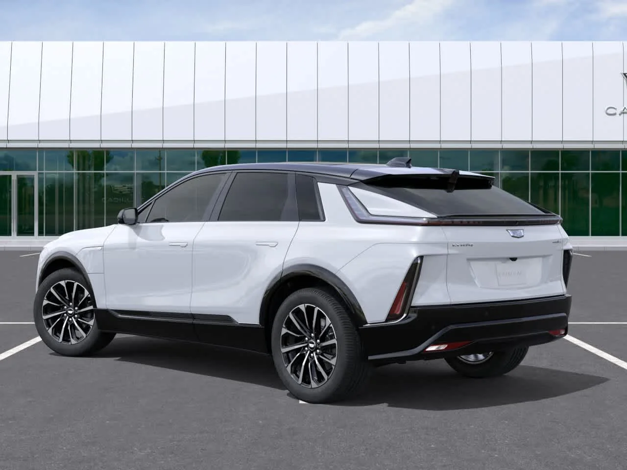 New 2026 Vibrant White Tricoat Cadillac Premium Sport image 3