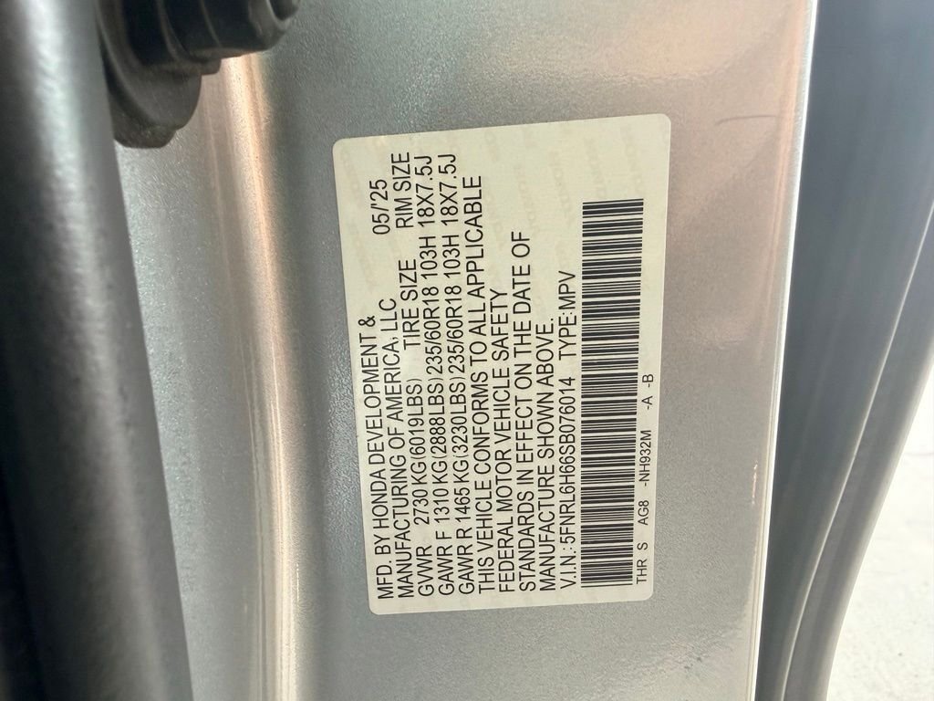 Used 2025 Blue Honda EX-L image 39